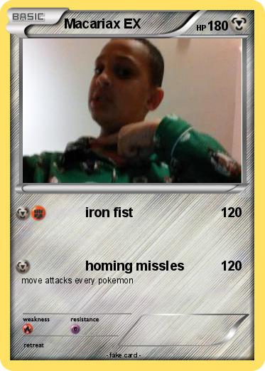 Pokemon Macariax EX