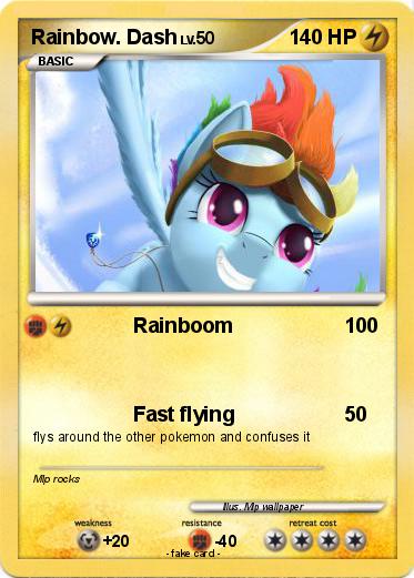 Pokemon Rainbow. Dash