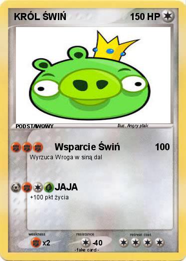Pokemon KRÓL ŚWIŃ
