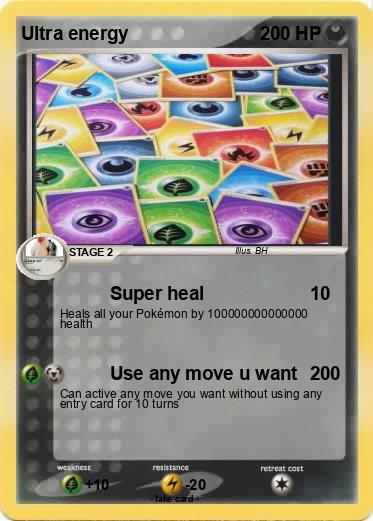 Pokemon Ultra energy