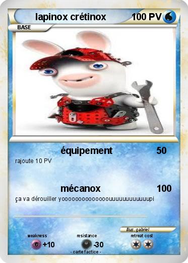 Pokemon lapinox crétinox