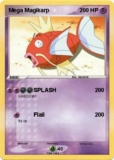 Pokemon Mega Magikarp