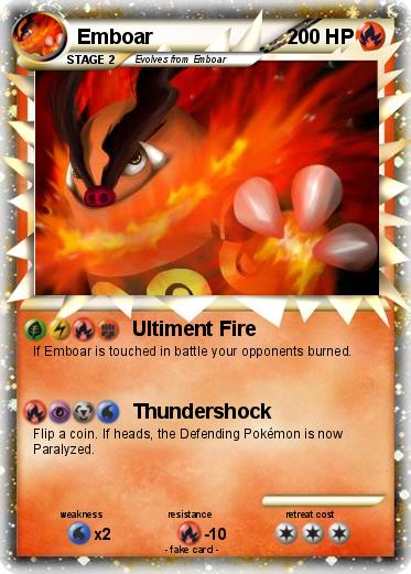 Pokemon Emboar