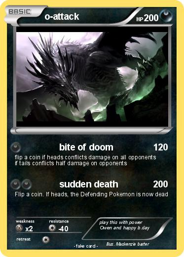 Pokemon o-attack