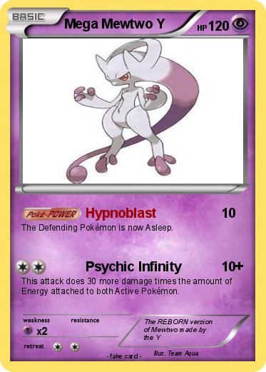 Pokemon Mega Mewtwo Y