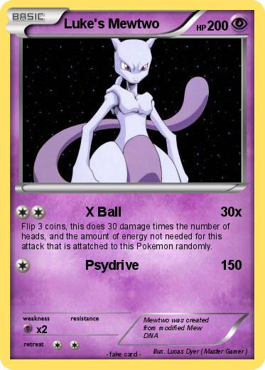 Pokemon Luke's Mewtwo