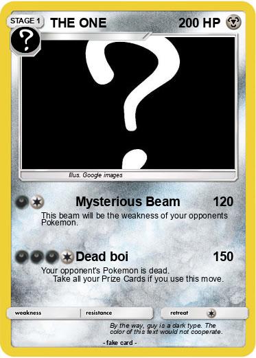 Pokemon THE ONE