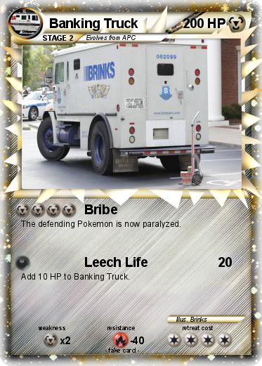 Pokemon Banking Truck