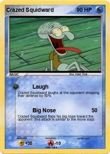 Pokemon Crazed Squidward