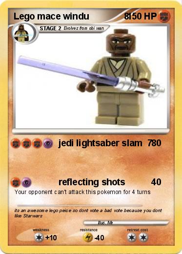 Pokemon Lego mace windu              8
