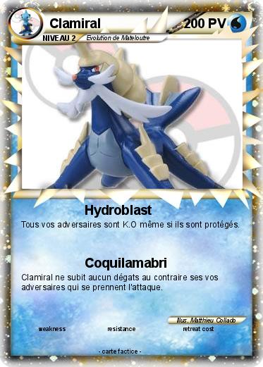 Pokemon Clamiral