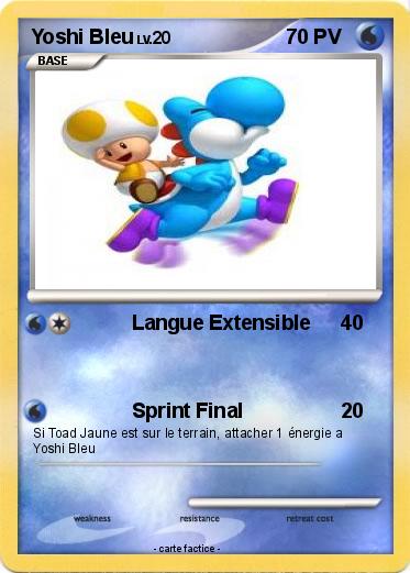 Pokemon Yoshi Bleu