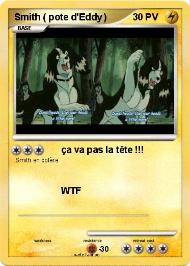 Pokemon Smith ( pote d'Eddy )