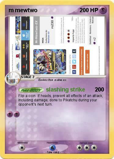 Pokemon m mewtwo