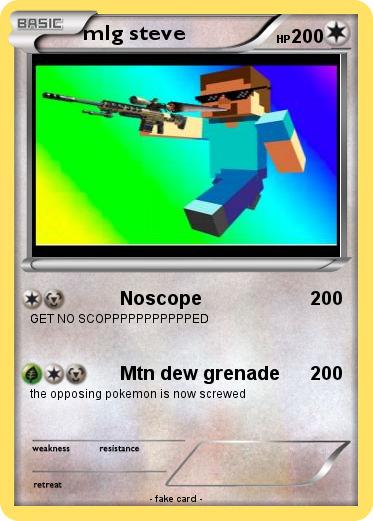 Pokemon mlg steve