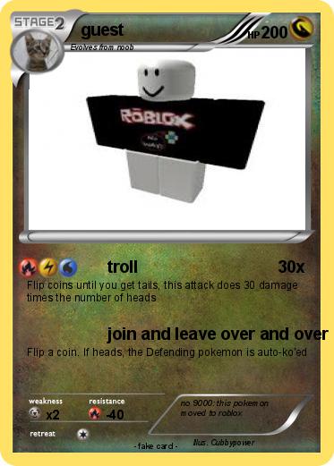 Pokemon guest