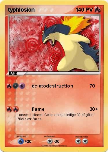 Pokemon typhlosion