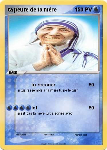 Pokemon ta peure de ta mére