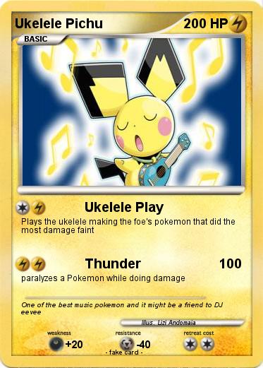 Pokemon Ukelele Pichu