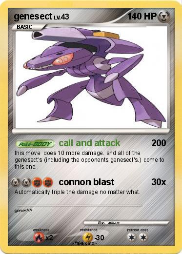 Pokemon genesect