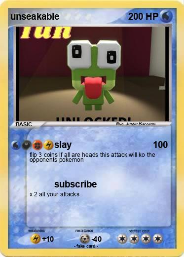 Pokemon unseakable