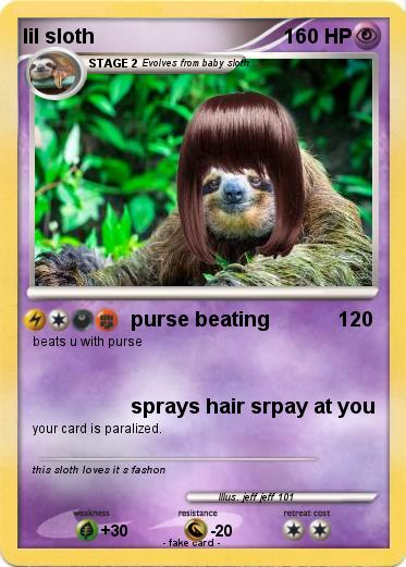 Pokemon lil sloth