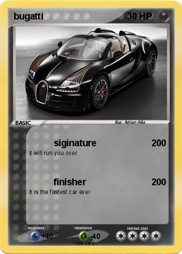 Pokemon bugatti