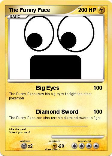 Pokemon The Funny Face