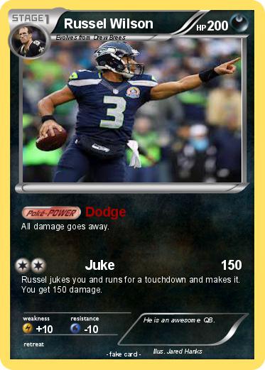 Pokemon Russel Wilson