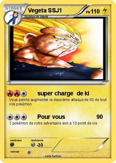 Pokemon Vegeta SSJ1