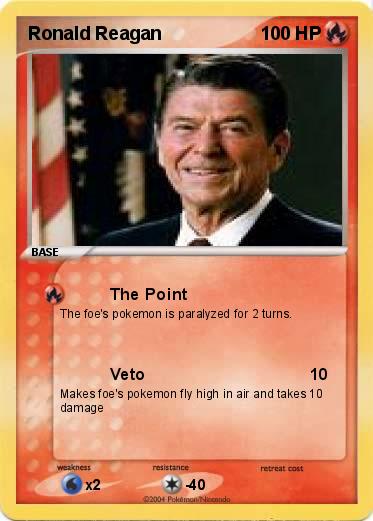 Pokemon Ronald Reagan