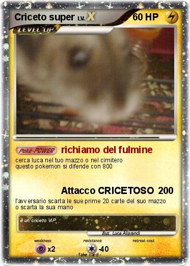 Pokemon Criceto super