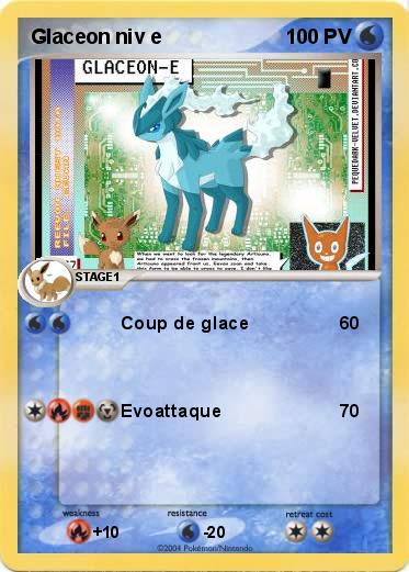 Pokemon Glaceon niv e