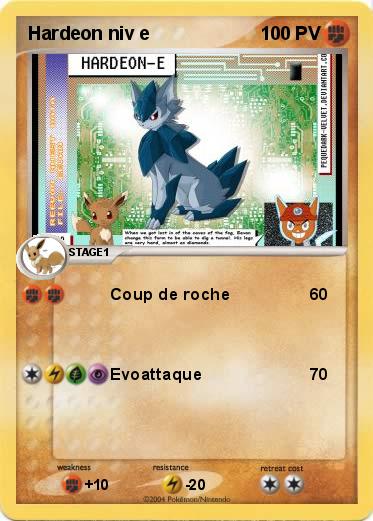 Pokemon Hardeon niv e