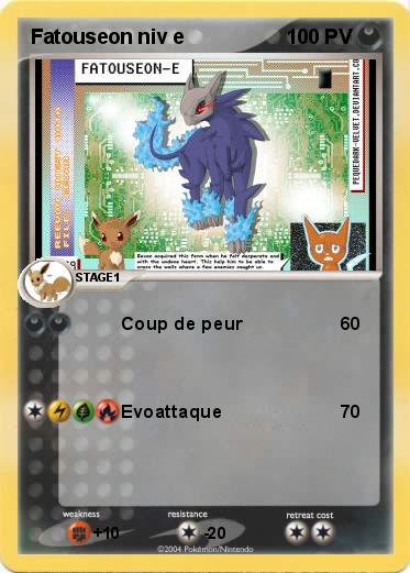Pokemon Fatouseon niv e