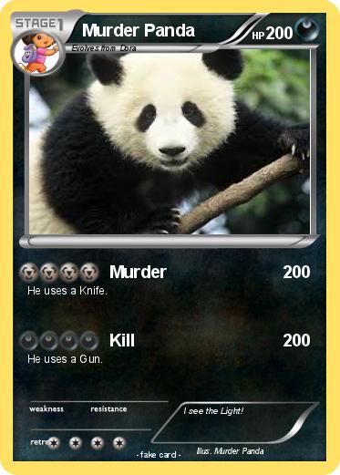 Pokemon Murder Panda