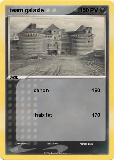 Pokemon  team galaxie