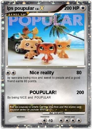 Pokemon lps poupular