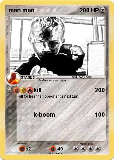 Pokemon man man