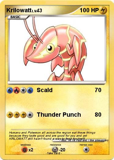 Pokemon Krilowatt