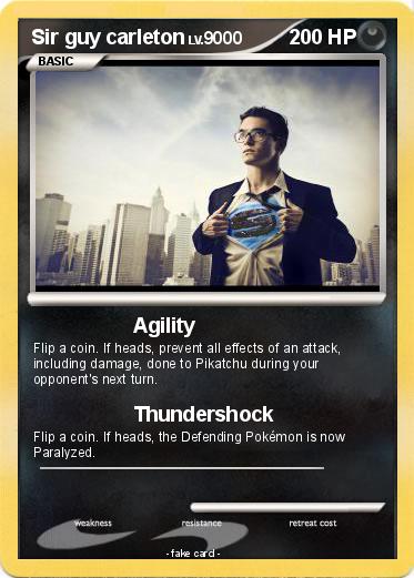 Pokemon Sir guy carleton