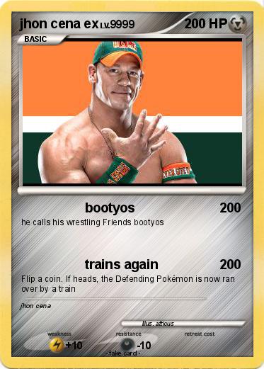 Pokemon jhon cena ex
