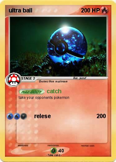 Pokemon ultra ball