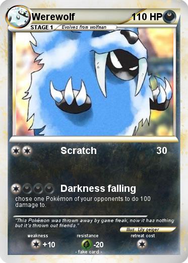 Pokemon Werewolf