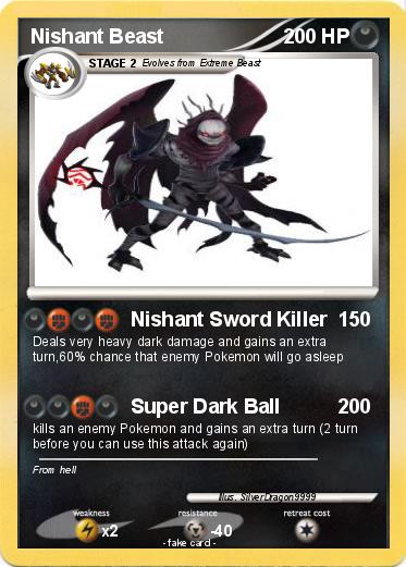 Pokemon Nishant Beast