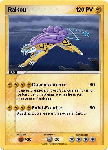 Pokemon Raikou