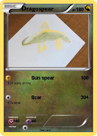 Pokemon Dragospear