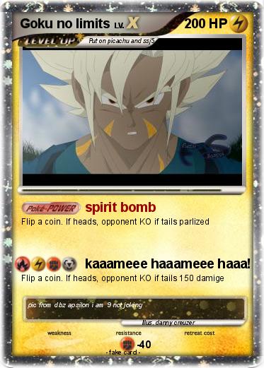 Pokemon Goku no limits