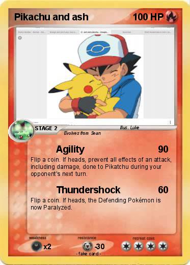 Pokemon Pikachu and ash