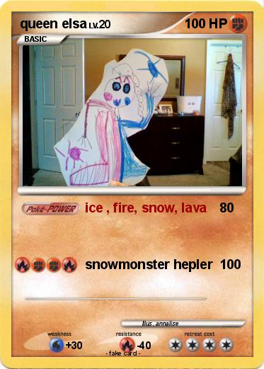Pokemon queen elsa